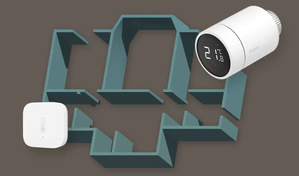 Aqara Cabezal Termostático E1 · modelo anterior (2)