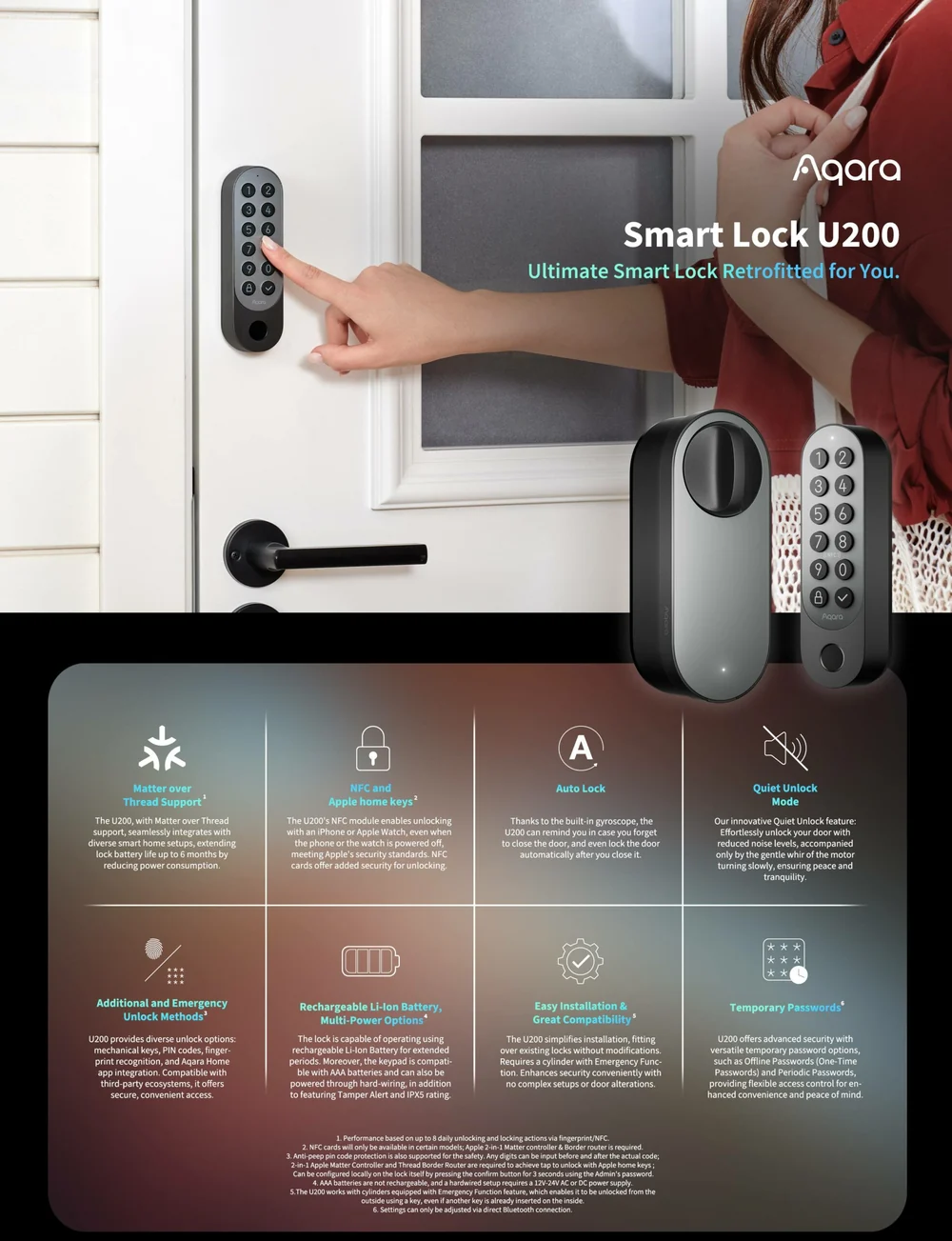 Aqara Smart Lock U200 (5)