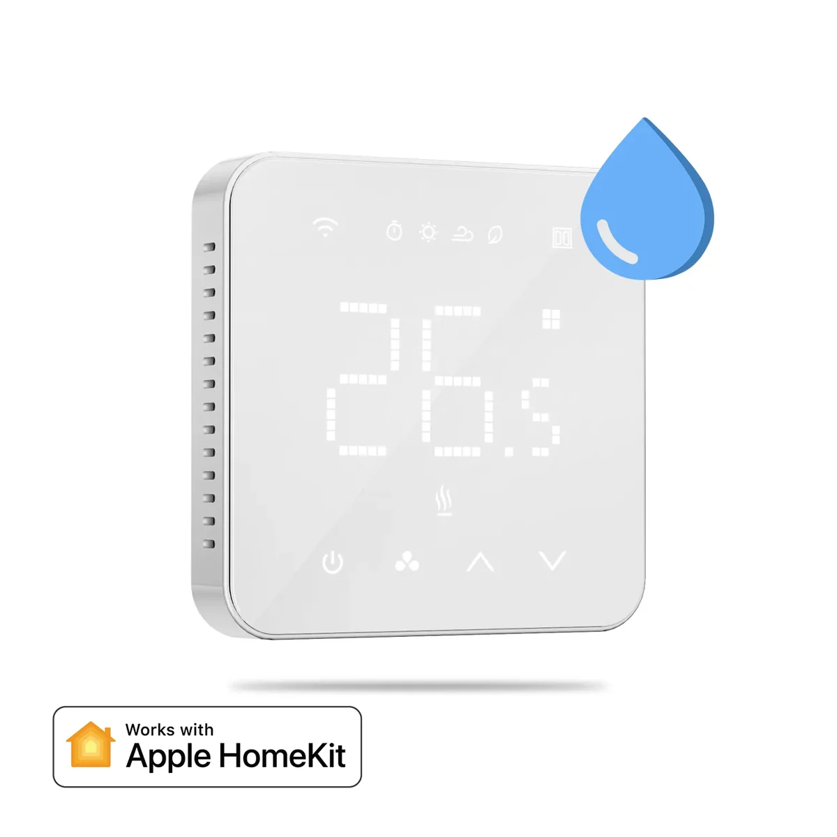 Termostato Wi-Fi Meross MTS200 para caldera, con pantalla táctil