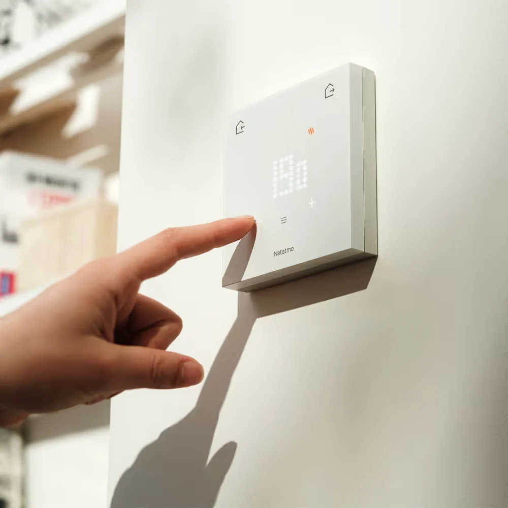 Netatmo Termostato ORIGINAL (gama nueva, Matter) · pack inalámbrico o con cable (2)