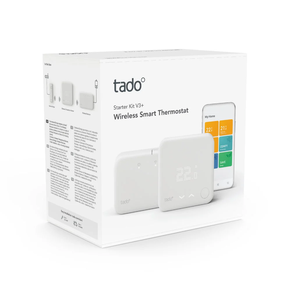 tado° Kit de inicio V3+ · Termostato Inteligente Inalámbrico (3)