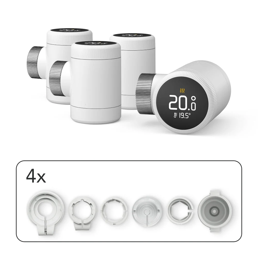 tado° Cabezal Termostático Inteligente X · Pack Trío