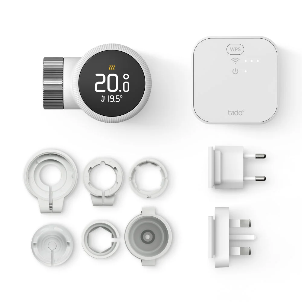 tado° Starter Kit X · 2 cabezales + Bridge X