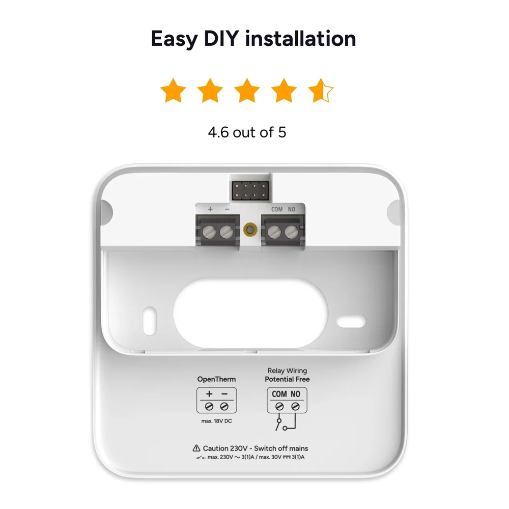 tado° Termostato Inteligente X (2.ª gen) · kit cableado (6)